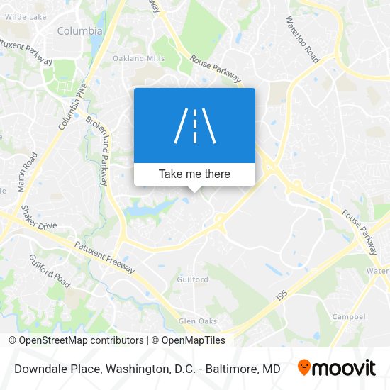 Mapa de Downdale Place
