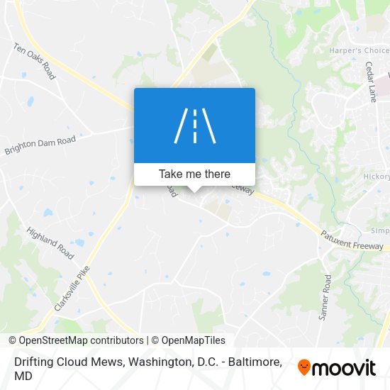 Mapa de Drifting Cloud Mews