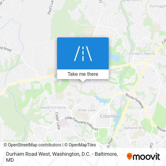 Mapa de Durham Road West
