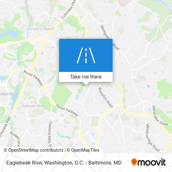 Mapa de Eaglebeak Row