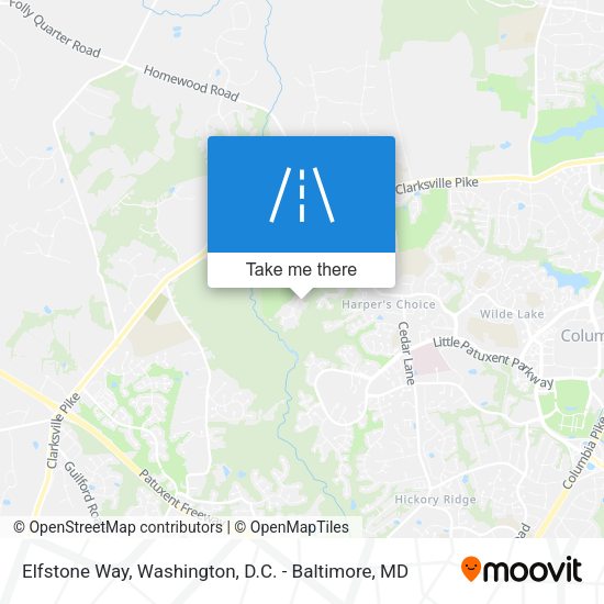 Elfstone Way map