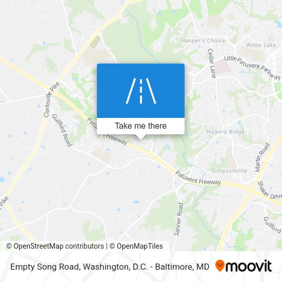 Mapa de Empty Song Road