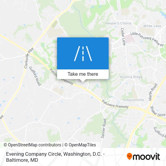 Evening Company Circle map