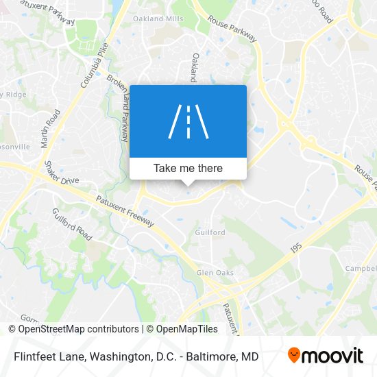 Flintfeet Lane map