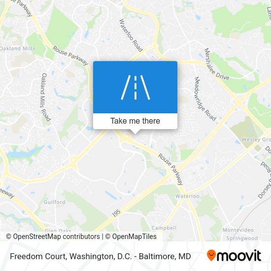 Mapa de Freedom Court