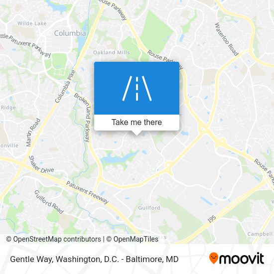 Gentle Way map