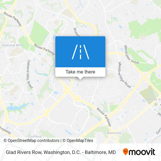 Glad Rivers Row map