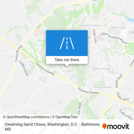 Mapa de Gleaming Sand Chase