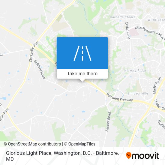 Mapa de Glorious Light Place
