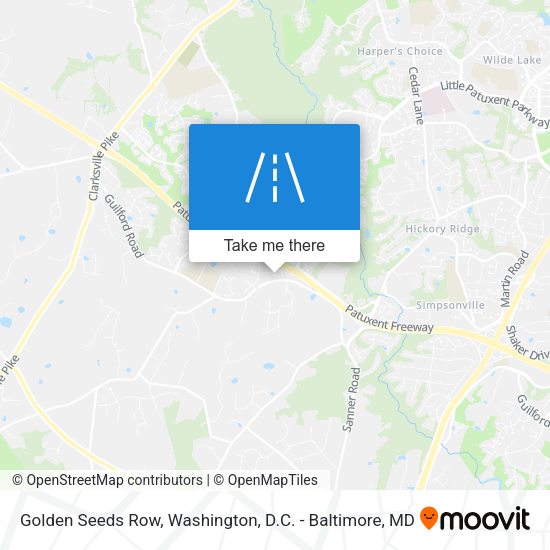 Golden Seeds Row map