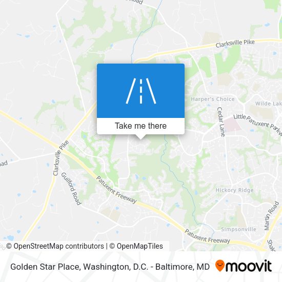 Mapa de Golden Star Place
