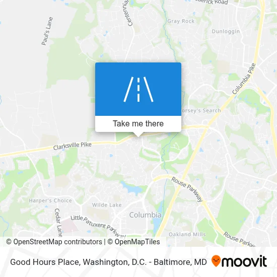 Good Hours Place map