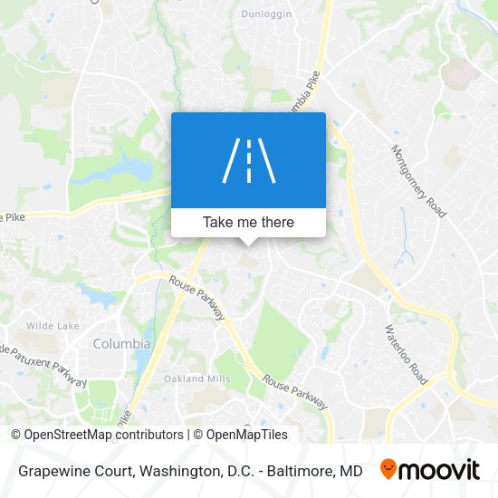 Grapewine Court map