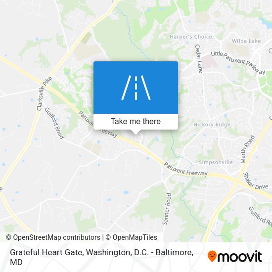 Grateful Heart Gate map