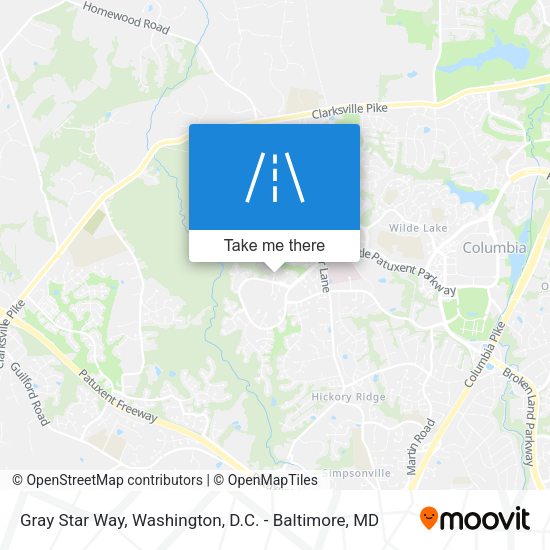 Mapa de Gray Star Way