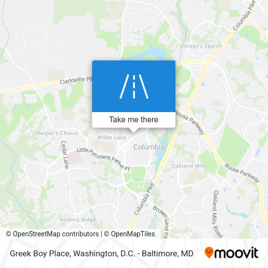 Greek Boy Place map