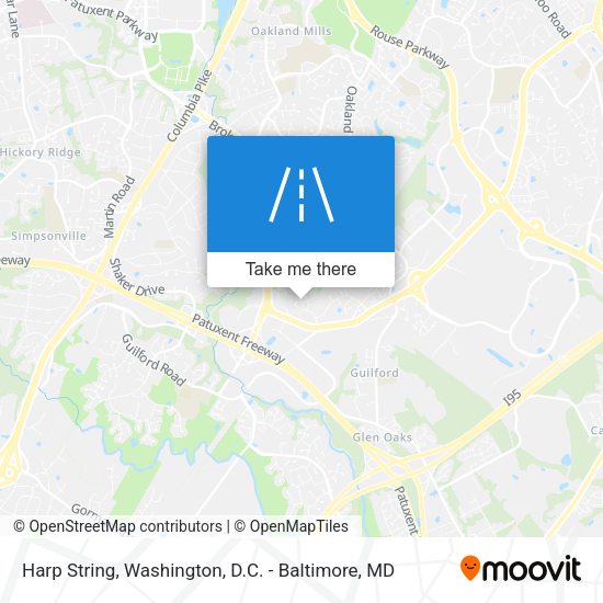 Harp String map
