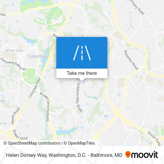 Mapa de Helen Dorsey Way