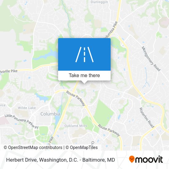 Herbert Drive map