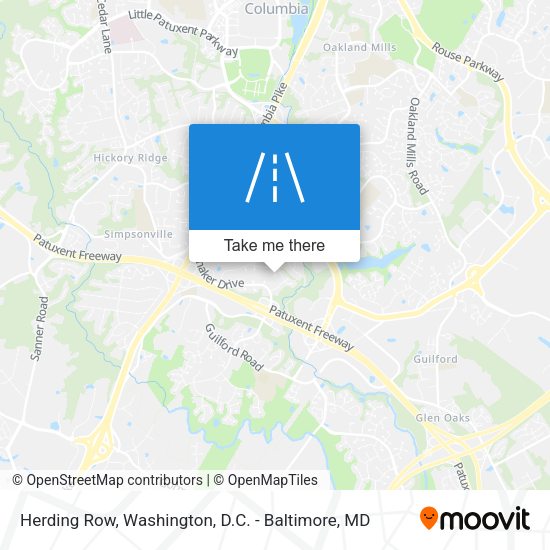 Herding Row map