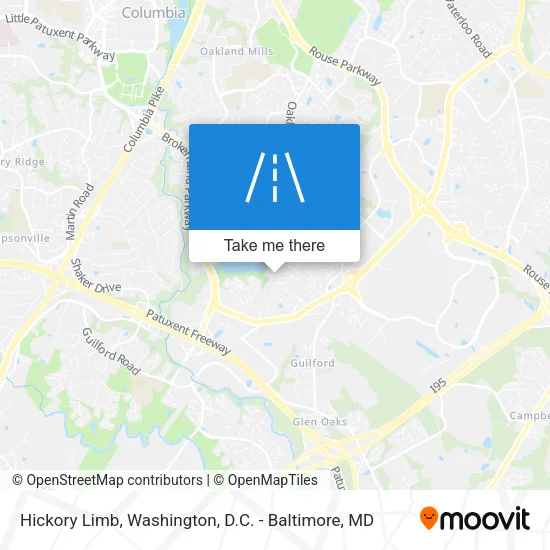 Hickory Limb map