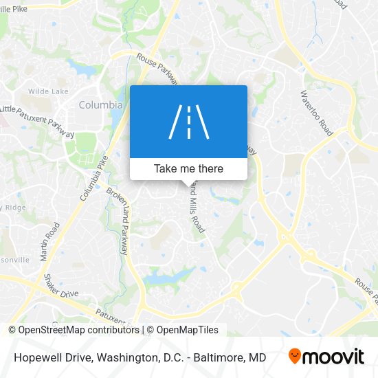 Hopewell Drive map