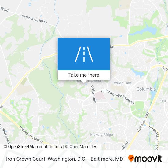 Iron Crown Court map