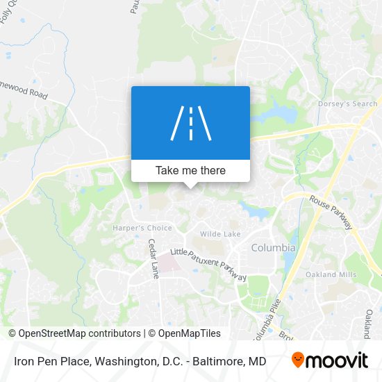 Iron Pen Place map