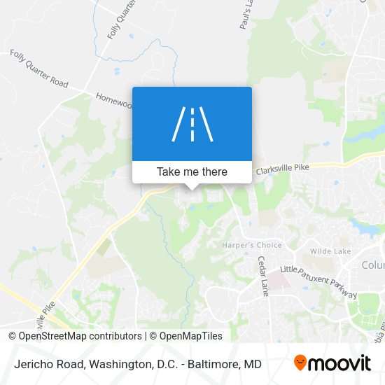 Jericho Road map