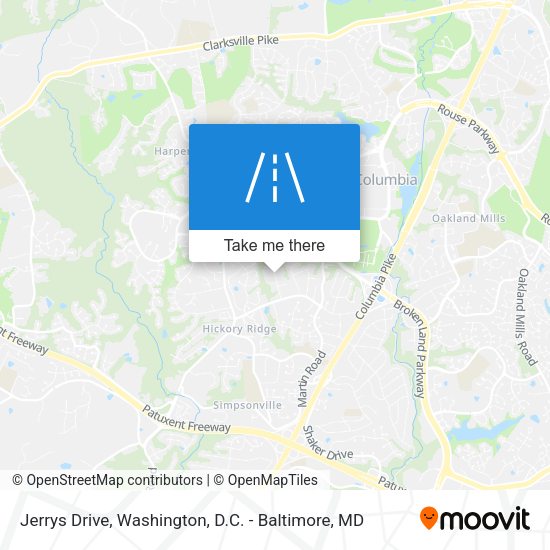 Mapa de Jerrys Drive