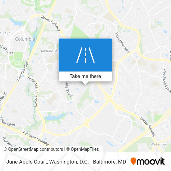 June Apple Court map