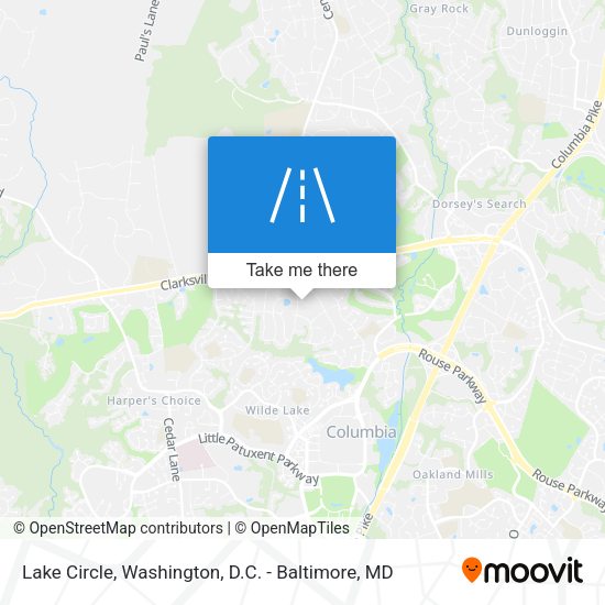 Mapa de Lake Circle