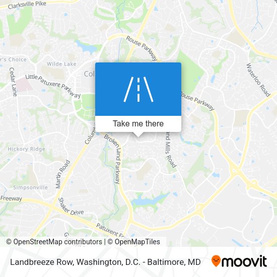 Mapa de Landbreeze Row