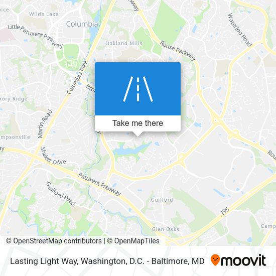 Lasting Light Way map