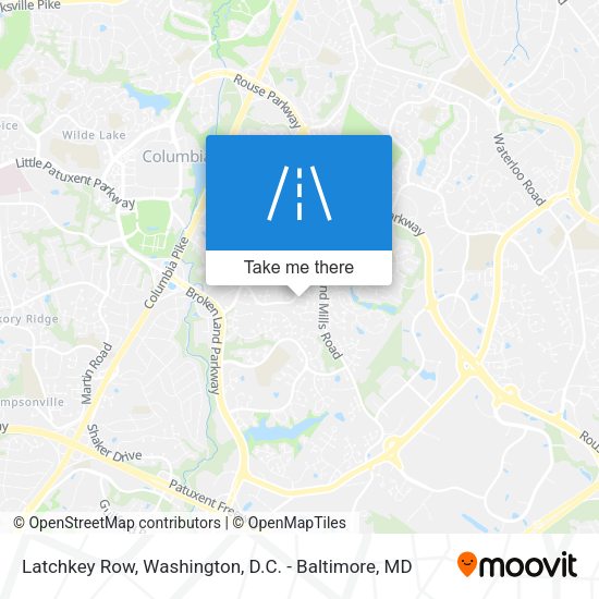Mapa de Latchkey Row