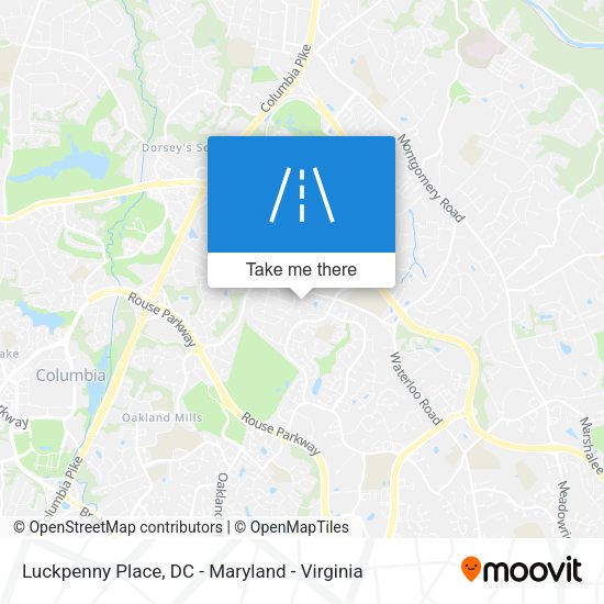 Luckpenny Place map
