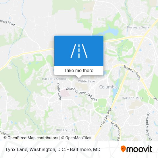 Mapa de Lynx Lane