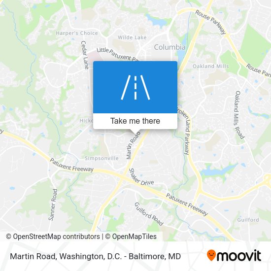 Martin Road map