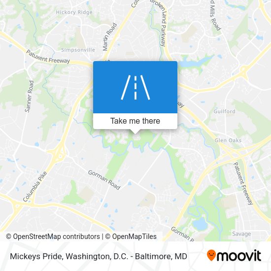 Mickeys Pride map