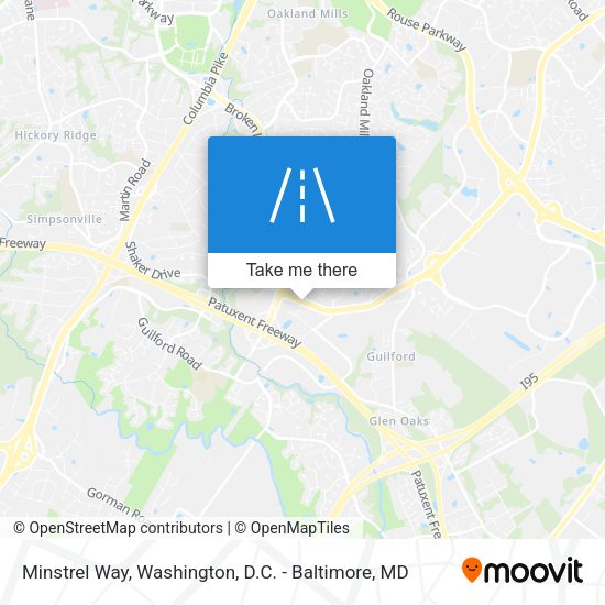 Minstrel Way map