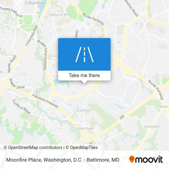 Moonfire Place map