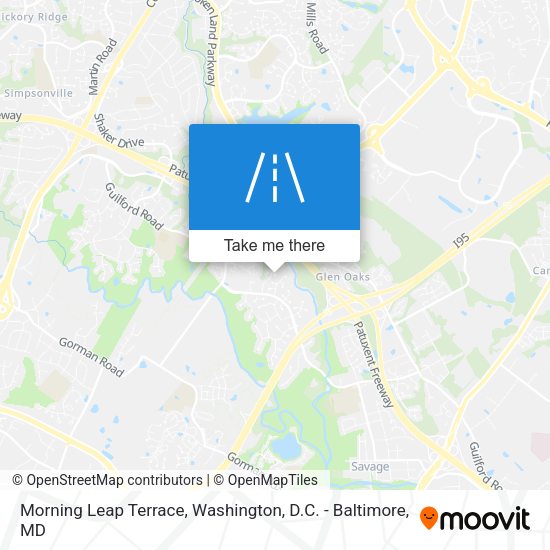 Mapa de Morning Leap Terrace