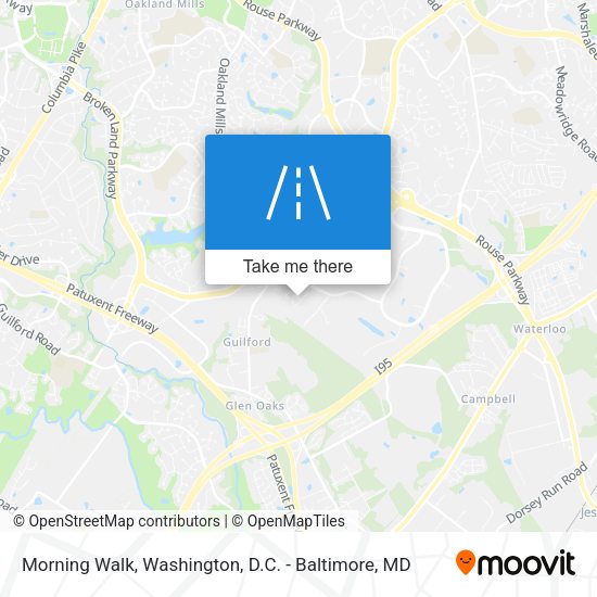 Morning Walk map