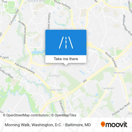 Morning Walk map