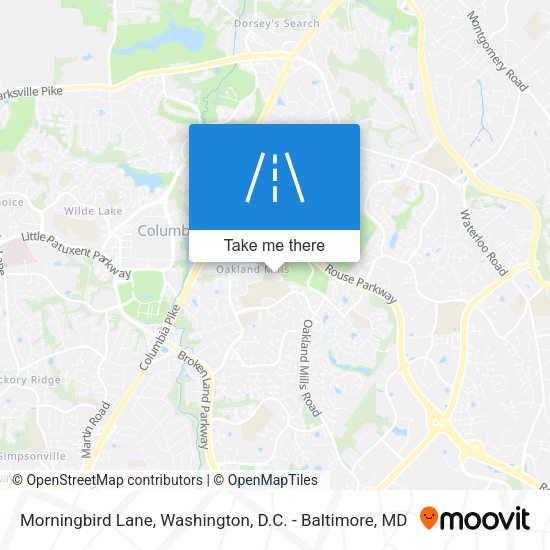 Mapa de Morningbird Lane