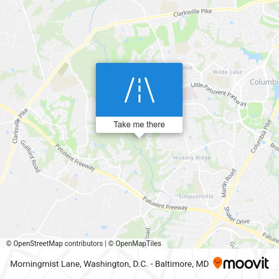 Mapa de Morningmist Lane