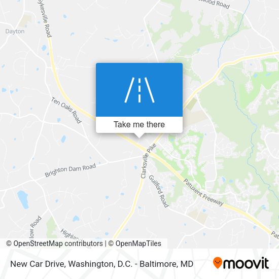 Mapa de New Car Drive