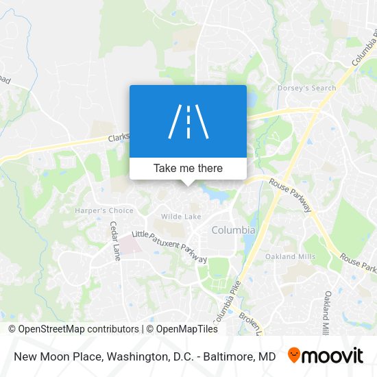 New Moon Place map