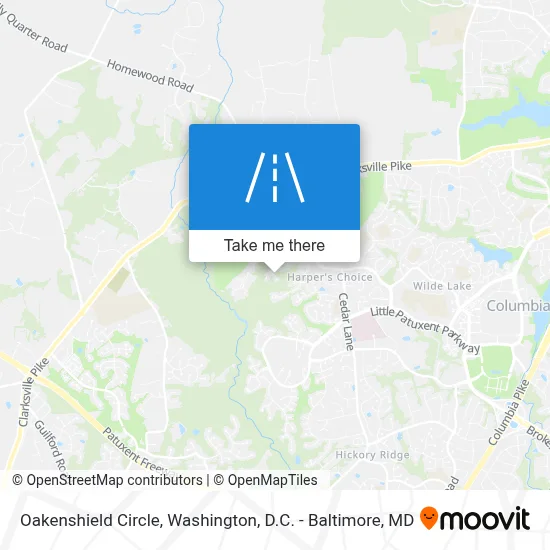 Oakenshield Circle map