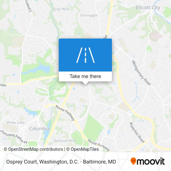 Osprey Court map